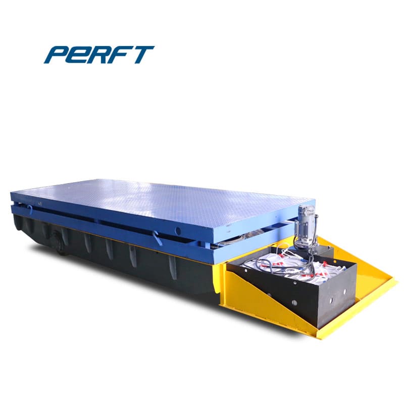 Factory use automated shuttle car rail guided vehicle for 